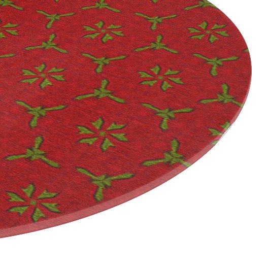 Weihnachtslace Pattern Schneidebrett (Ecke)