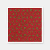 Weihnachtslace Pattern Serviette (Vorderseite)