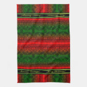 Weihnachtslace (Personalisiert) Handtuch (Vertikal)