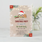 Weihnachtsladen Einladung (Stehend Vorderseite)