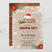 Weihnachtsladen Einladung (Vorne/Hinten)