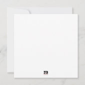 Weihnachtsläden Karte (Rückseite)