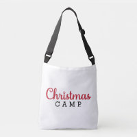 Weihnachtslager-Crossbody-Tasche | Weihnachtsbäume