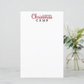 Weihnachtslager-Geschirr | CHRISTMAS STATIONERY (Stehend Vorderseite)