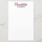 Weihnachtslager-Geschirr | CHRISTMAS STATIONERY (Vorderseite)