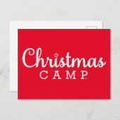 Weihnachtslager Postkarte | CHRISTMAS CAMP (Vorne/Hinten)