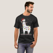 Weihnachtslama - Alpaca Christmas Tree Classic T- T-Shirt (Vorne ganz)