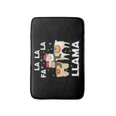 Weihnachtslama Badematte (Vorderseite Vertikal)