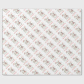 Weihnachtslama Geschenkpapier (Flach)