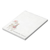 Weihnachtslama Notizblock (Rotiert)