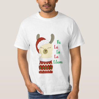 Weihnachtslama-Shirt T-Shirt