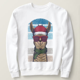 Weihnachtslama Sweatshirt