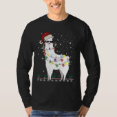 Weihnachtslama T-Shirt (Vorderseite)