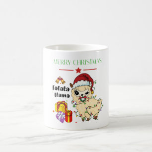Weihnachtslama-Tasse Kaffeetasse