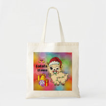 Weihnachtslama Tote Bag