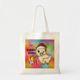Weihnachtslama Tote Bag Tragetasche