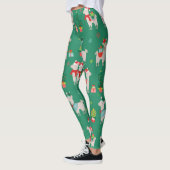 Weihnachtslamas Leggings (Links)