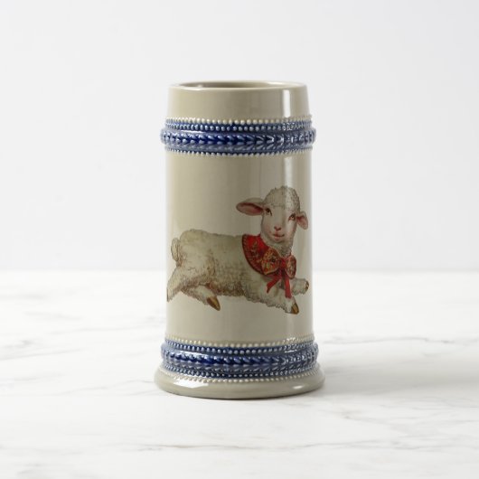 Weihnachtslamm Bierglas (Mittel)