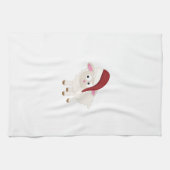 Weihnachtslamm Handtuch (Horizontal)