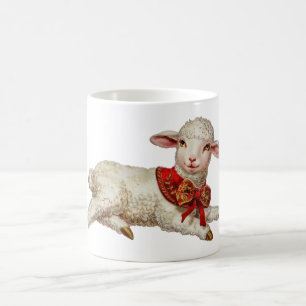 Weihnachtslamm Kaffeetasse