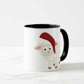 Weihnachtslamm Tasse (VorderseiteRechts)