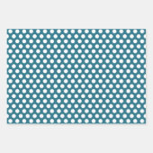 Weihnachtslamm-Wrapping Sheet-Set von 3 Geschenkpapier Set (Vorderseite 3)