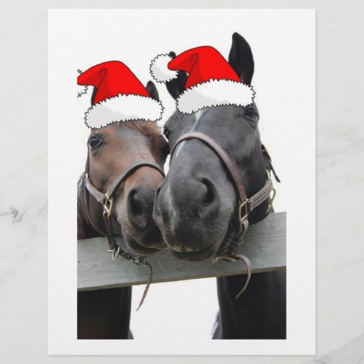 Weihnachtsland Pferde Flyer (Vorne)