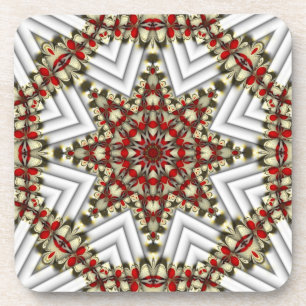 Weihnachtslandpatchwork Cork Untersetzer