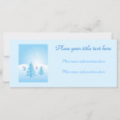 Weihnachtslandschaft (Vorderseite)