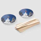 Weihnachtslandschaft Fächer (Non-assembled)