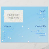 Weihnachtslandschaft Flyer (Hinten)