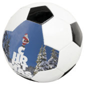 Weihnachtslandschaft Fußball (Dreiviertel)
