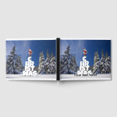 Weihnachtslandschaft Gästebuch (Voll)