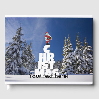 Weihnachtslandschaft Gästebuch