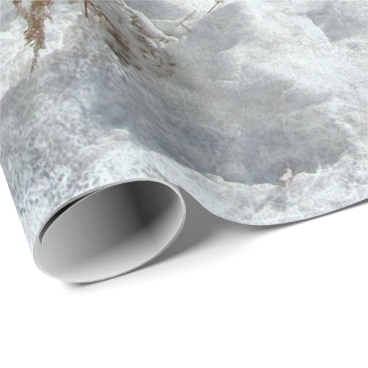 Weihnachtslandschaft Geschenkpapier (Rolleneckpunkt)