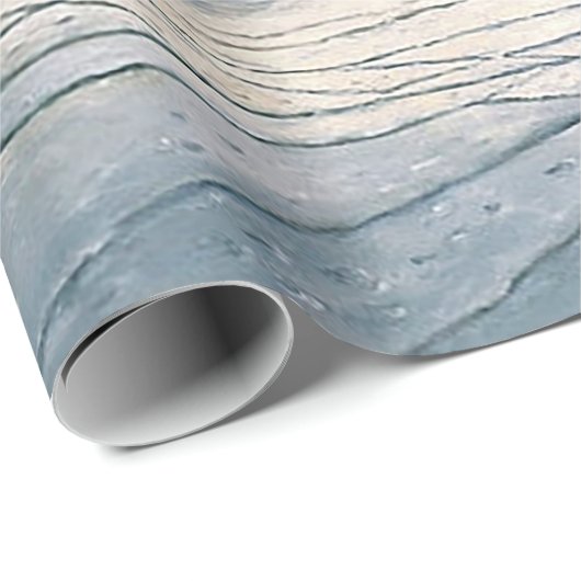 Weihnachtslandschaft Geschenkpapier (Rolleneckpunkt)