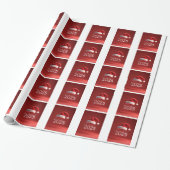 Weihnachtslandschaft Geschenkpapier (Ungerollt)