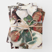 Weihnachtslandschaft Geschenkpapier Set (Beispiel)