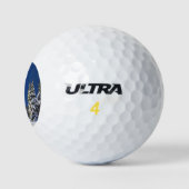 Weihnachtslandschaft Golfball (Logo)