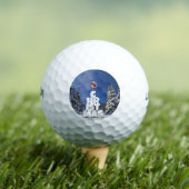 Weihnachtslandschaft Golfball (Insitu T-Shirt)