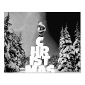 Weihnachtslandschaft Gummistempel (Prägung)