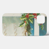 Weihnachtslandschaft Holly Snow Winter Case-Mate iPhone Hülle (Rückseite (Horizontal))