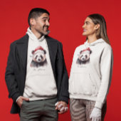 Weihnachtslandschaft, individuell anpassbar hoodie