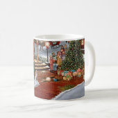 Weihnachtslandschaft Kaffeetasse (VorderseiteRechts)
