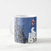 Weihnachtslandschaft Kaffeetasse (Vorderseite Links)