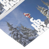 Weihnachtslandschaft Kurzer Tischläufer (Ecke)