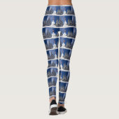 Weihnachtslandschaft Leggings (Rückseite)