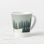 Weihnachtslandschaft Milchtasse (Rechte Ecke)