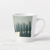Weihnachtslandschaft Milchtasse (Rechts)