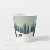 Weihnachtslandschaft Milchtasse (Vorderseite)